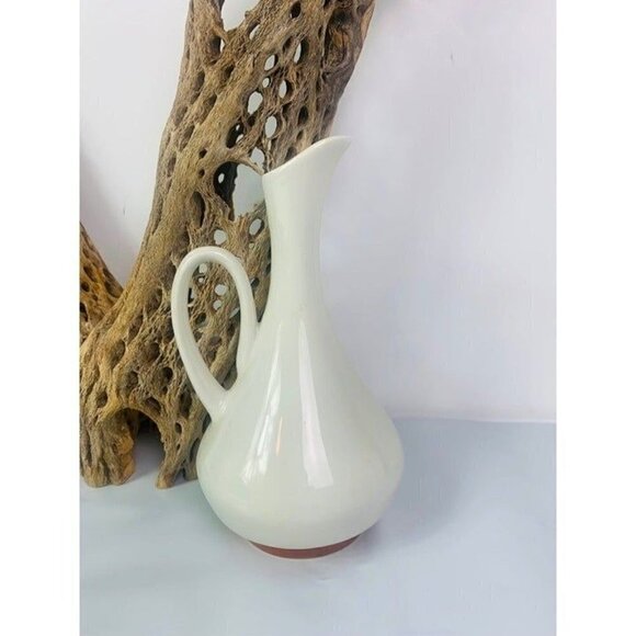 Vintage Hand Painted Ceramic MADE IN PORTUGAL Olive Oil Pitcher - Picture 2 of 5
